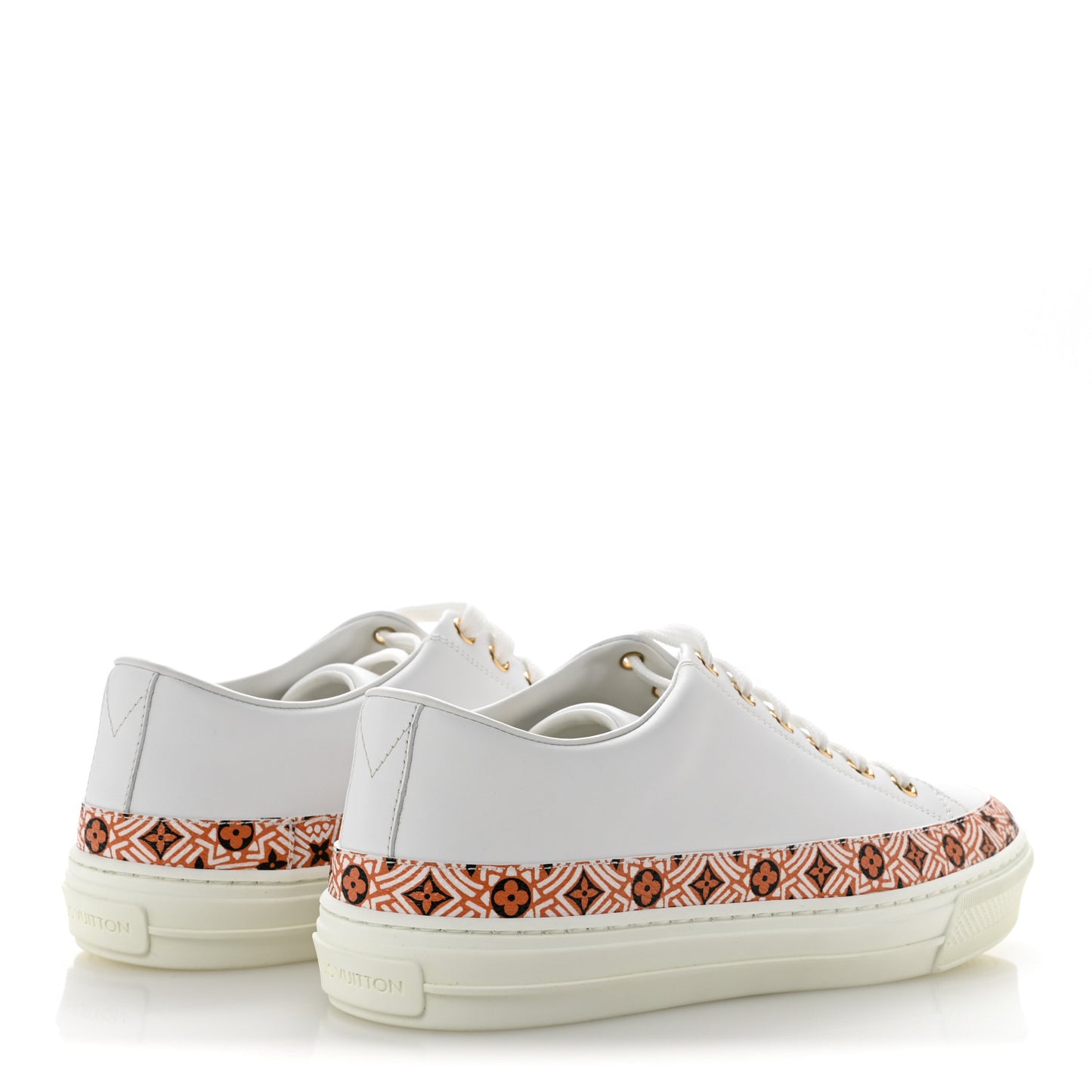 Calfskin Monogram Crafty Sneaker 37 White