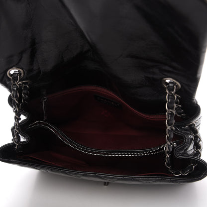 Chanel Glazed Calfskin Quilted Coco Soft Flap Black 5 of 12