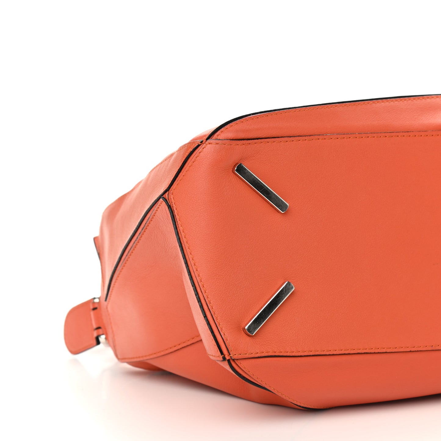 Calfskin Medium Puzzle Bag Coral