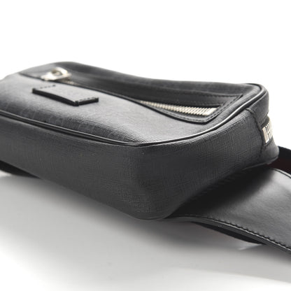 Gucci Soft GG Supreme Monogram Web Belt Bag Black Grey 7 of 11