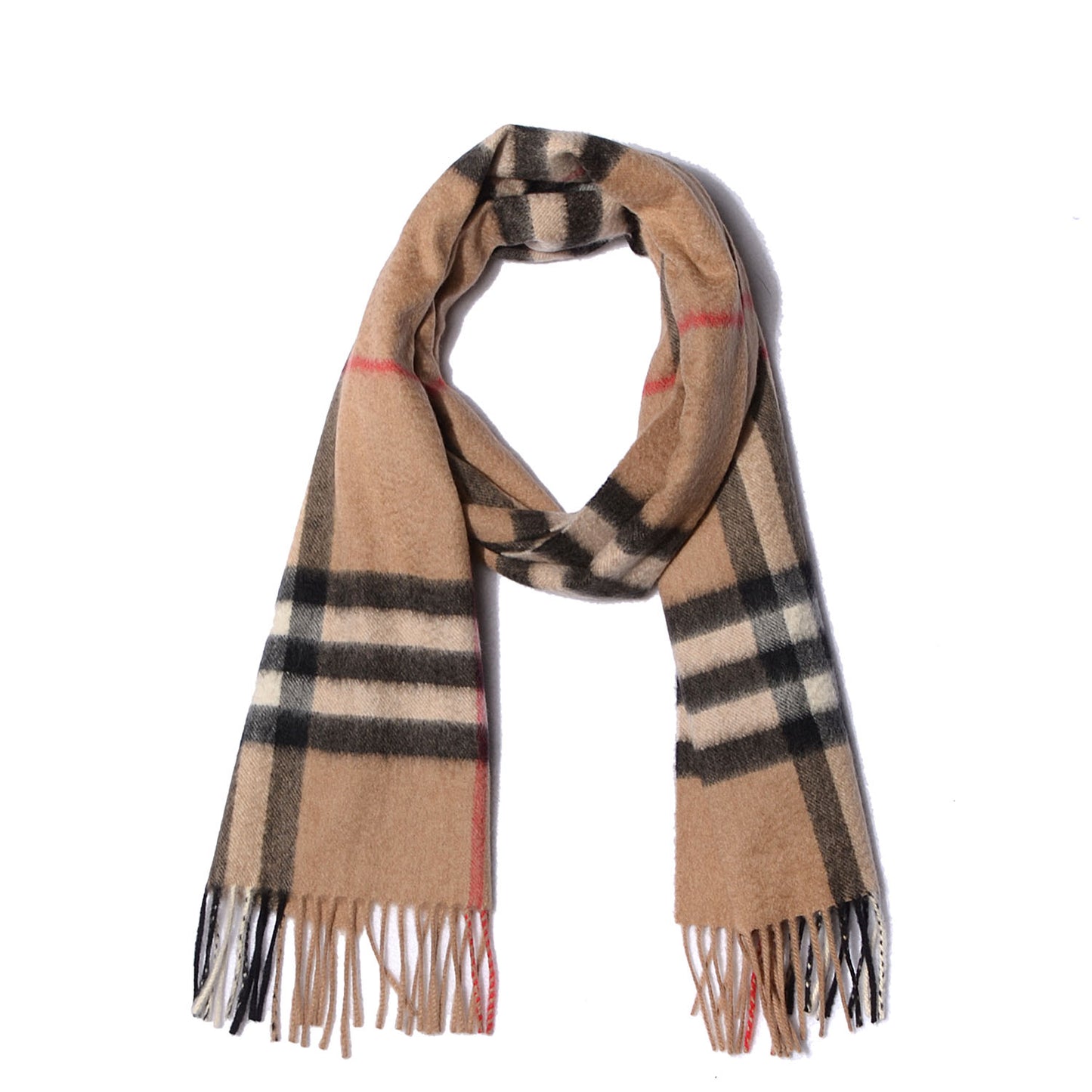 Cashmere Icon Check Scarf