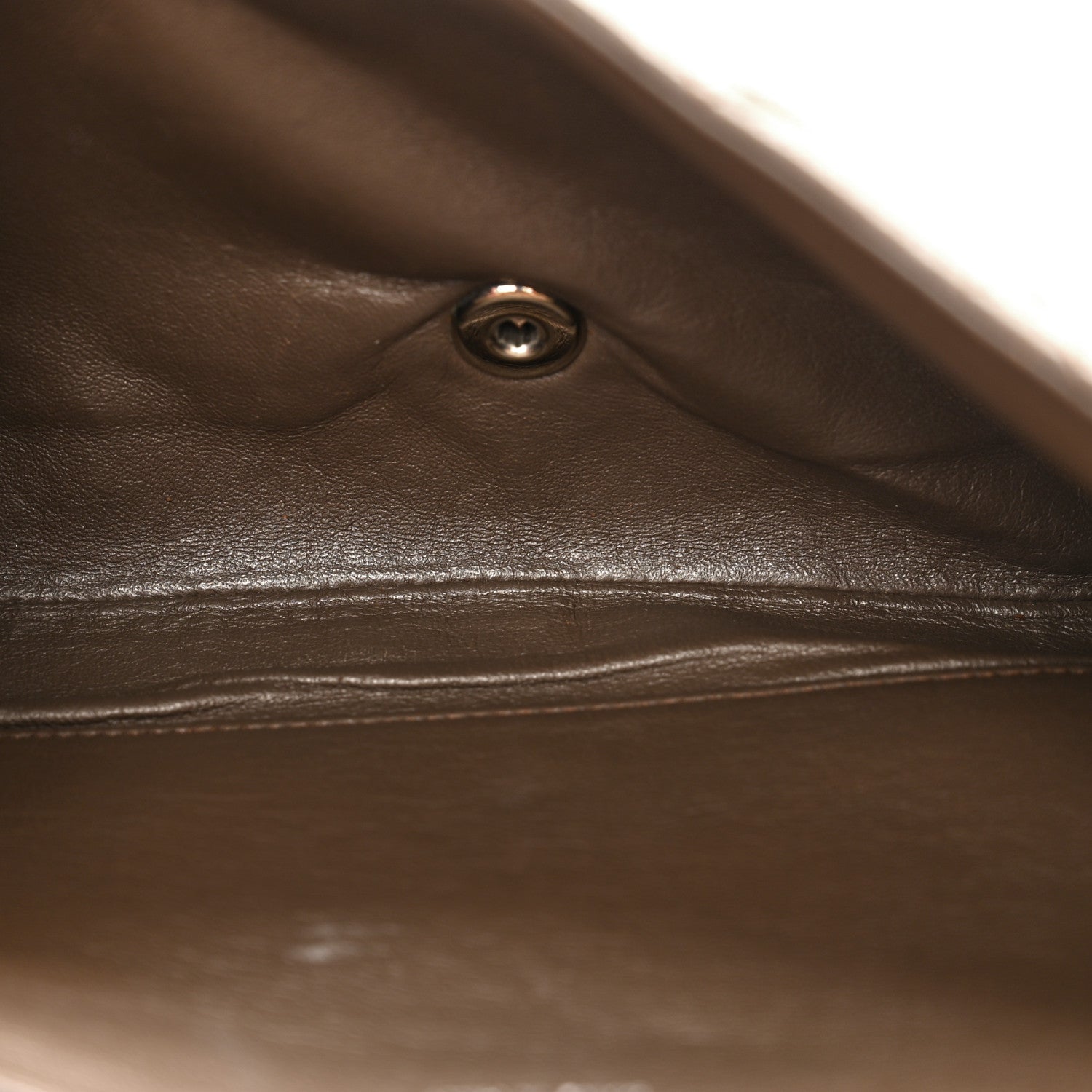 Chanel Caviar Quilted Clutch With Chain Flap Brown 5 of 14