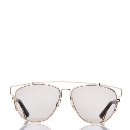 Christian Dior Technologic Sunglasses Gold 2 of 8