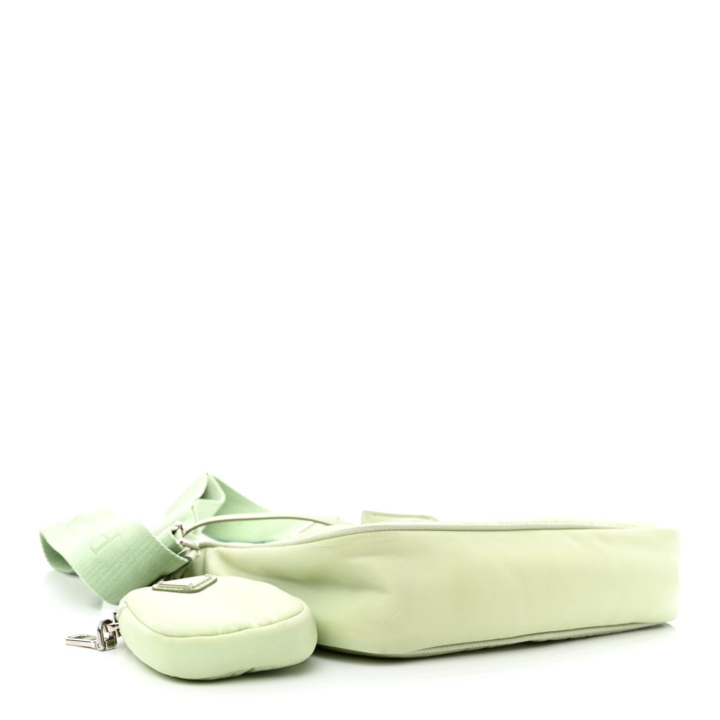 Re-Nylon Saffiano Re-Edition 2005 Shoulder Bag Acqua