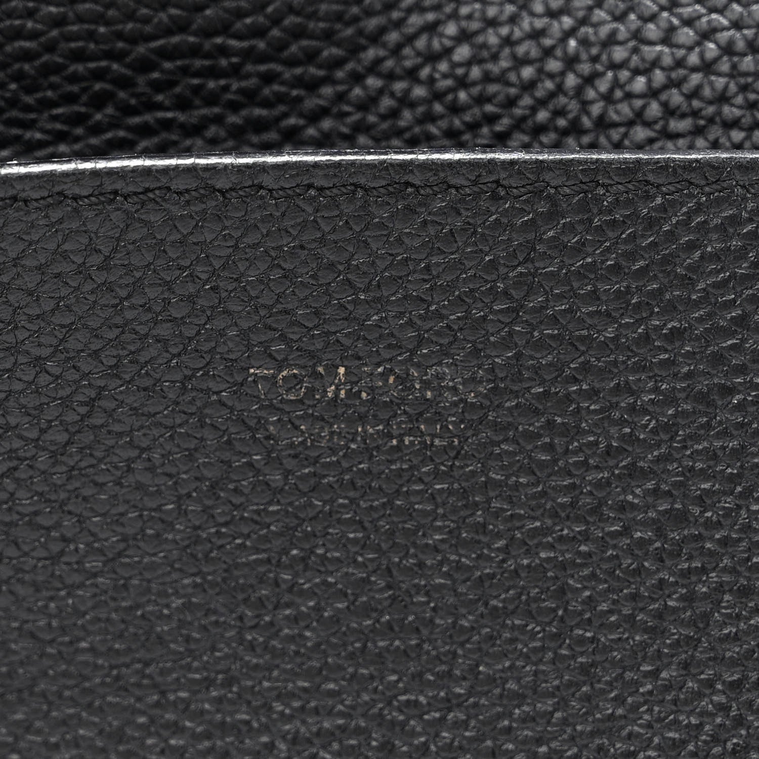 Tom Ford Grained Calfskin Medium Jennifer Crossbody Bag Black 6 of 14