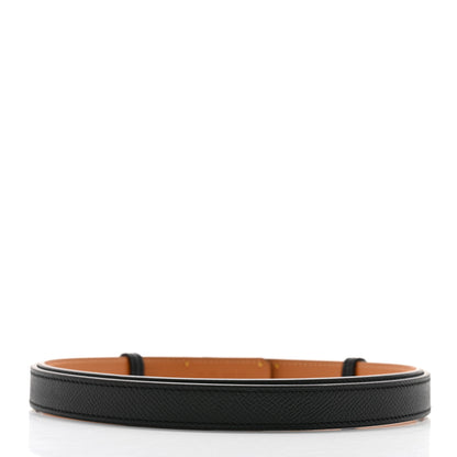 Hermes Epsom Kelly Belt Black 2 of 4