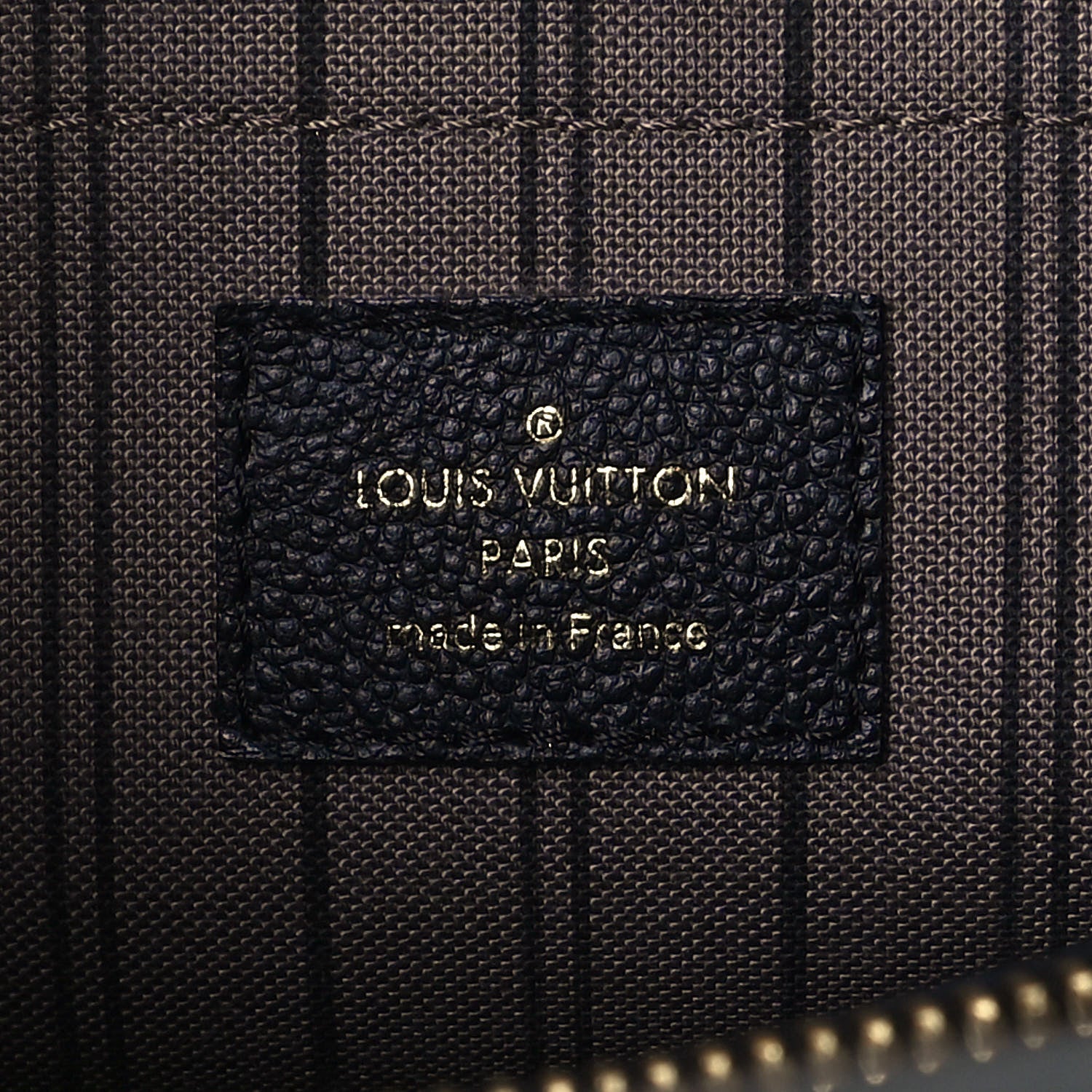 Louis Vuitton Empreinte Montaigne BB Black 6 of 17