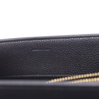 Celine Grained Calfskin Small 16 Top Handle Bag Black 9 of 12