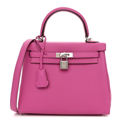 Hermes Togo Kelly Retourne 25 Magnolia 1 of 10