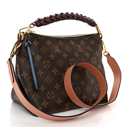 Louis Vuitton Monogram Beaubourg Hobo Mini Bordeaux Red Peach Safran 3 of 10