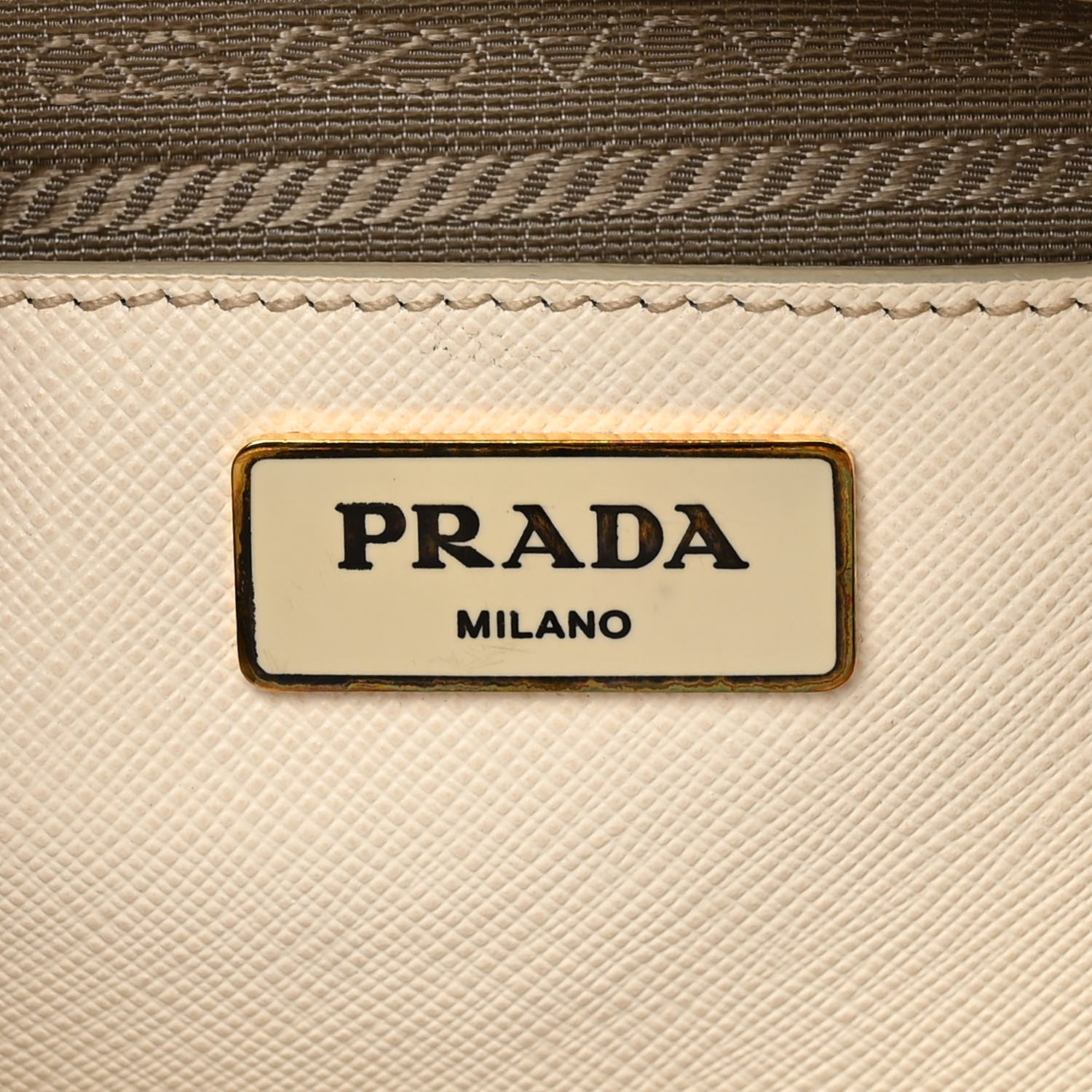 Prada Saffiano Medium Galleria Double Zip Tote Talco 8 of 24