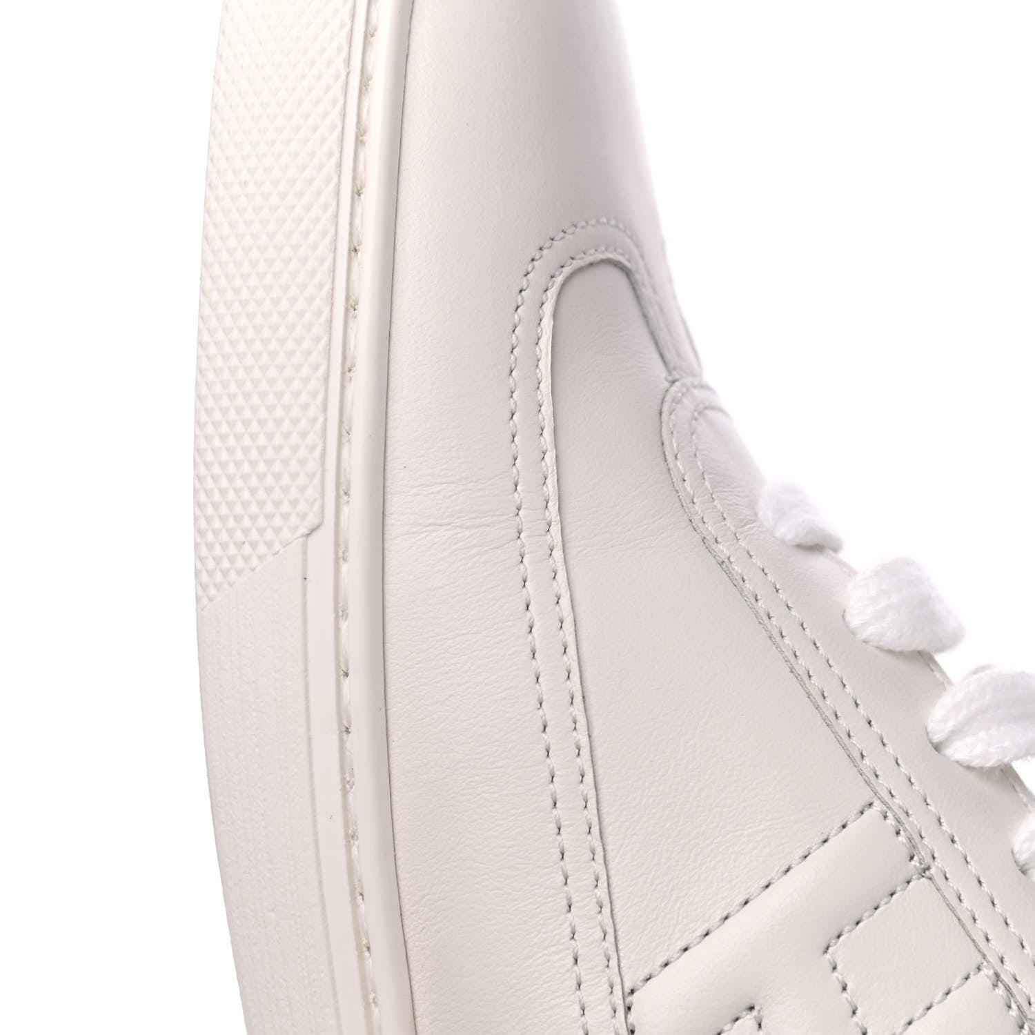 Hermes Swift Printed Peinture Fraiche Quicker Sneakers 37 White Black 8 of 13