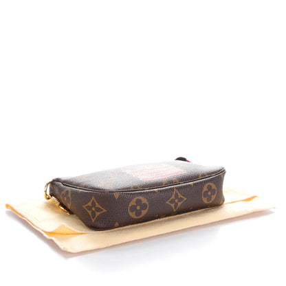 Louis Vuitton Monogram Trunks and Locks Mini Pochette Accessories 4 of 7