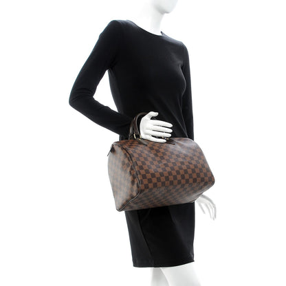 Louis Vuitton Damier Ebene Speedy 30 2 of 9