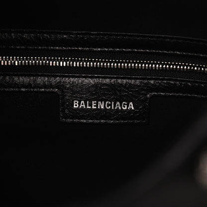 Balenciaga Agneau Arena Medium Le Cagole Shoulder Bag Black 6 of 9