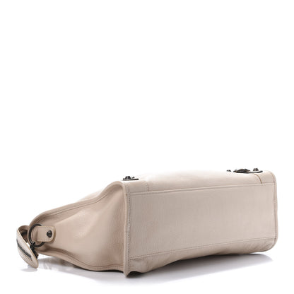 Balenciaga Chevre Classic Metallic Edge Hardware City Beige Tapioca 5 of 11