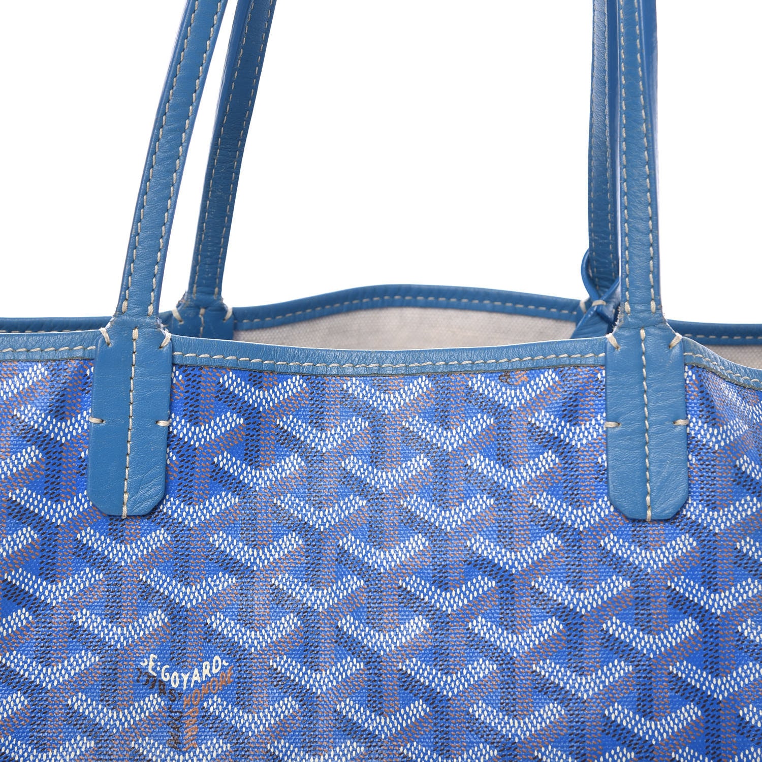Goyard Goyardine Saint Louis PM Sky Blue 19 of 21