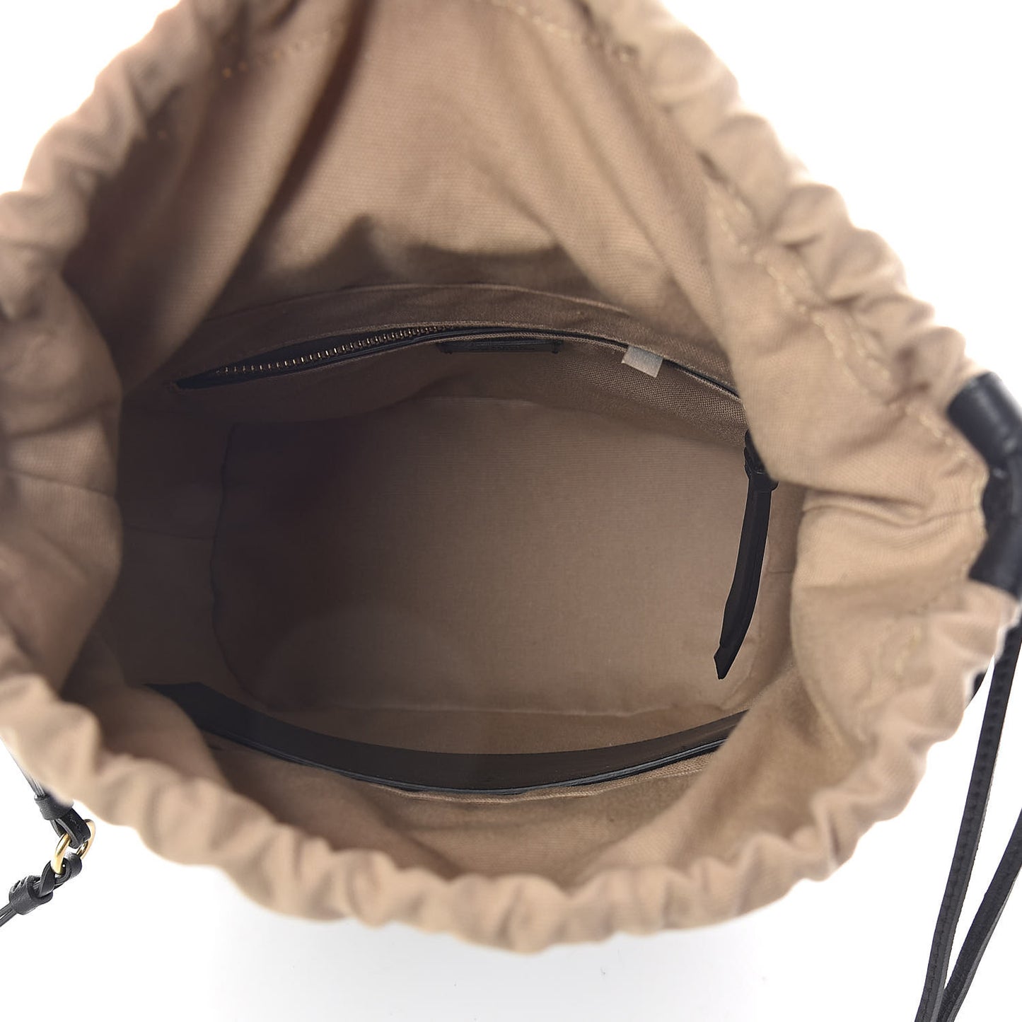 Smooth Calfskin Small Roy Bucket Bag Black