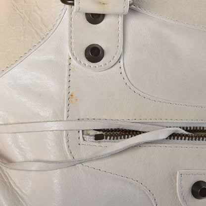 Balenciaga Agneau Classic Hardware Brief Natural 9 of 14