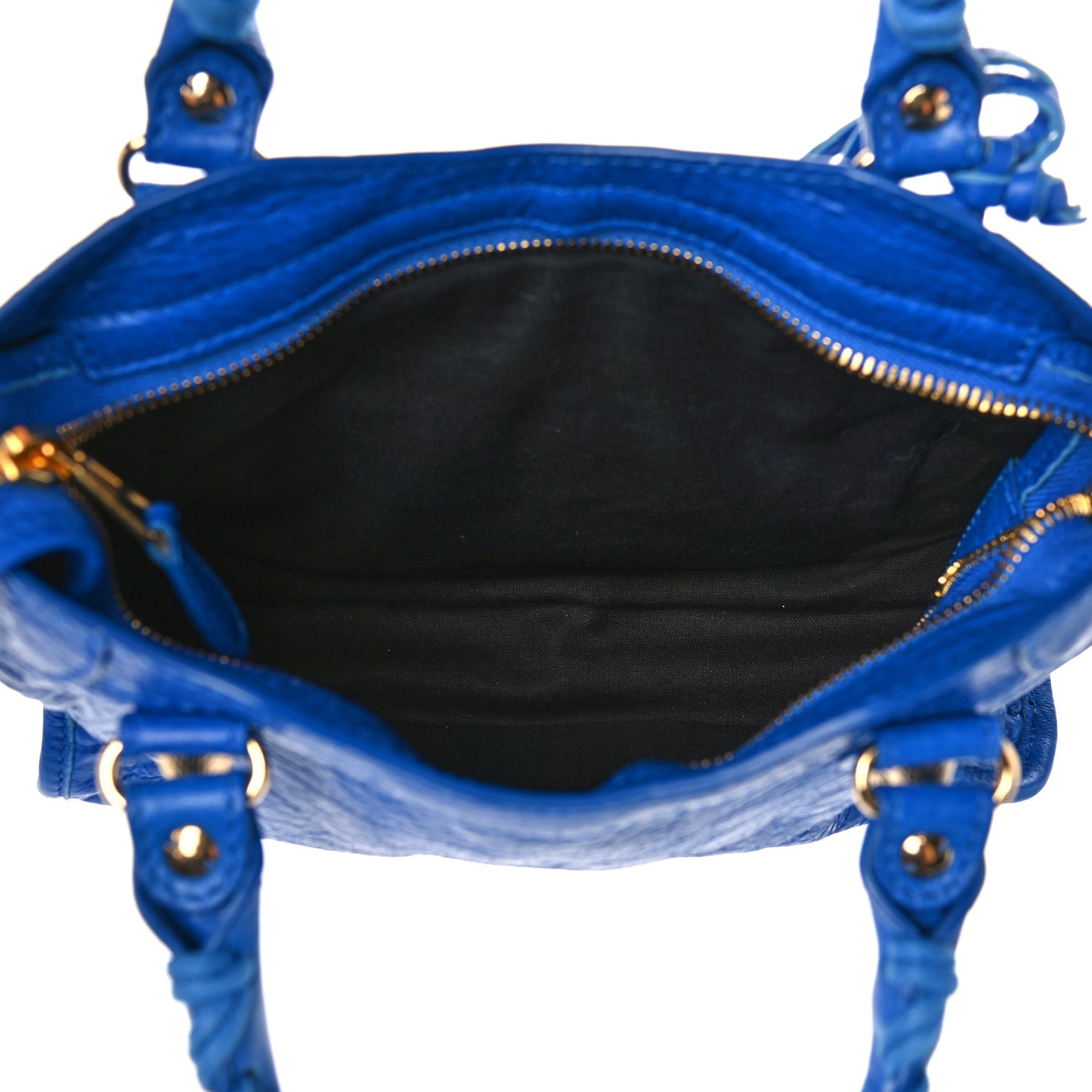 Agneau Giant 12 Gold Hardware Mini City Bleu Lazuli