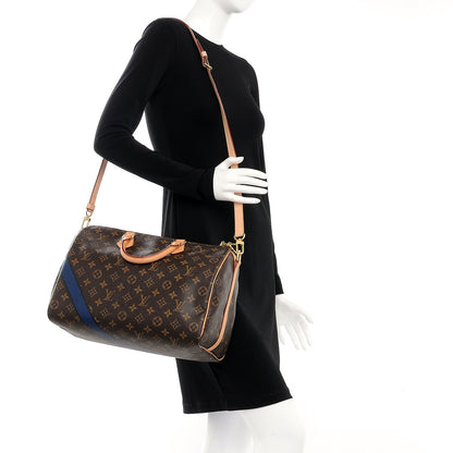 Louis Vuitton Monogram My LV Heritage Speedy 35 Black Blue Marine 10 of 18