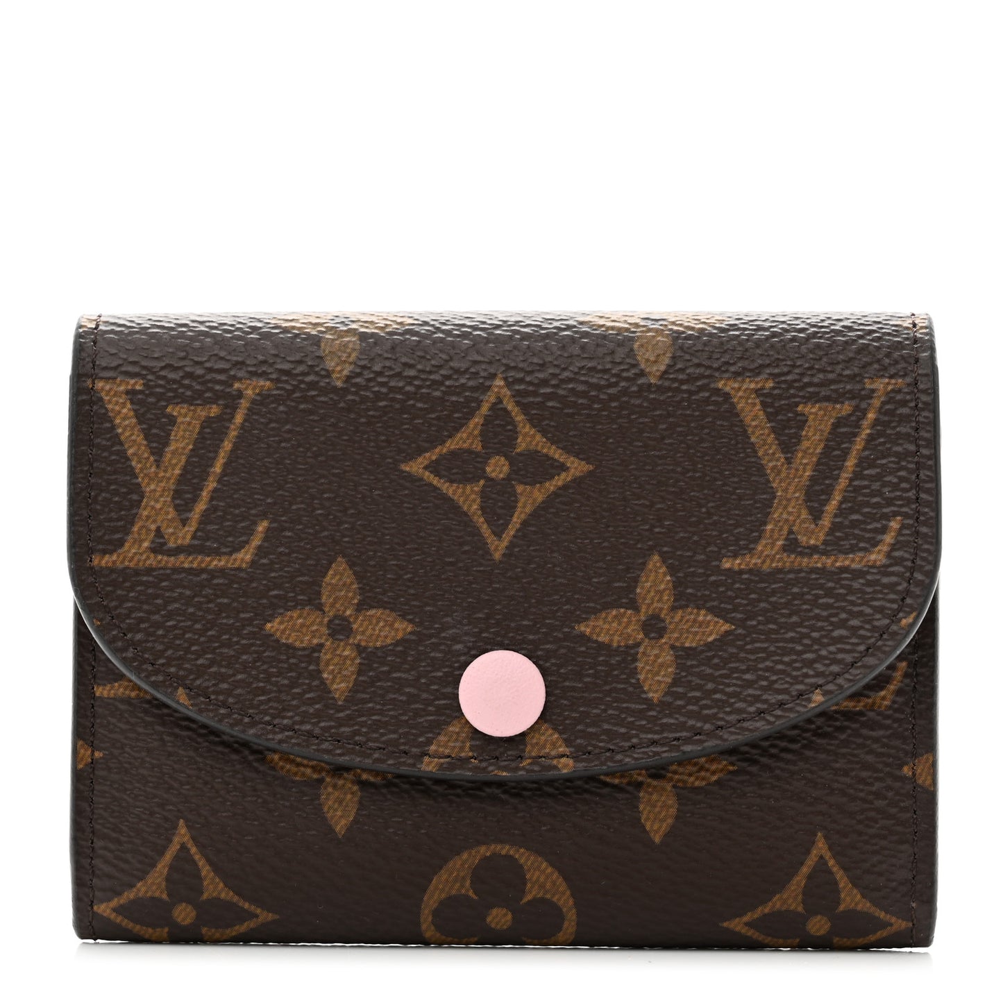 Monogram Rosalie Coin Purse Rose Ballerine