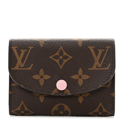 Louis Vuitton Monogram Rosalie Coin Purse Rose Ballerine 1 of 7