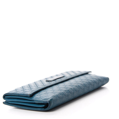 Gucci Microguccissima Continental Flap Wallet Deep Cobalt 4 of 8