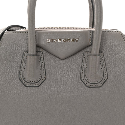 Givenchy Sugar Goatskin Mini Antigona Pearl Grey 8 of 16