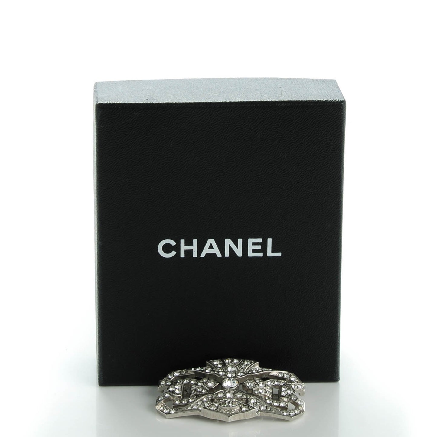 Crystal Brooch Silver
