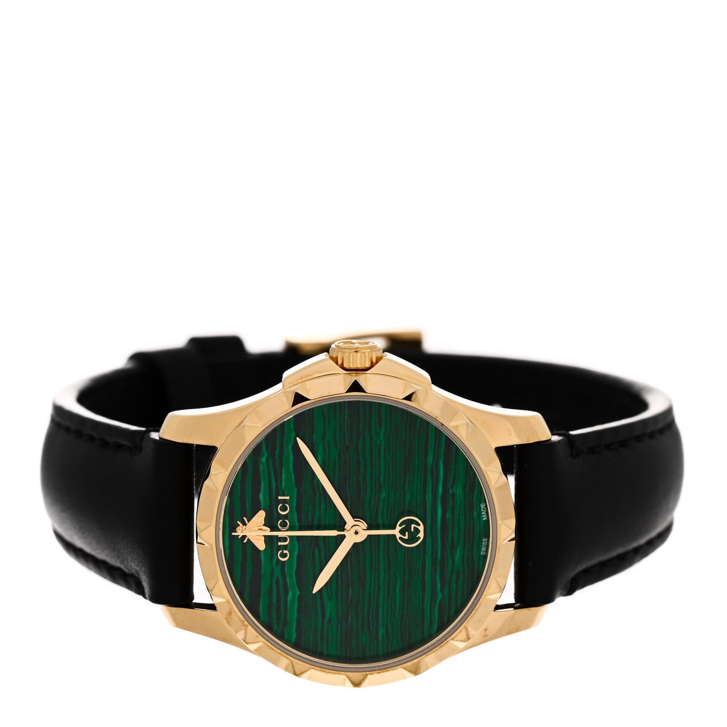 Stainless Steel Calfskin 28mm G-Timeless Quartz Watch Green