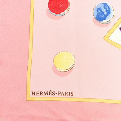 Hermes Silk Le Jeu des Petits Bonheur Scarf 90 2 of 4