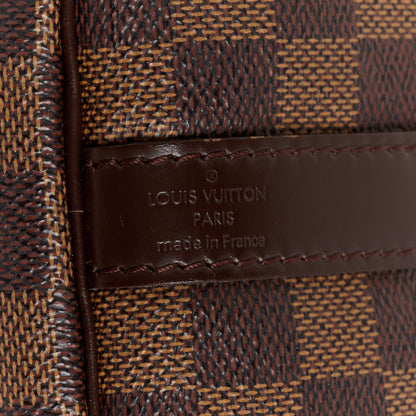 Louis Vuitton Damier Ebene Speedy Bandouliere 35 10 of 14