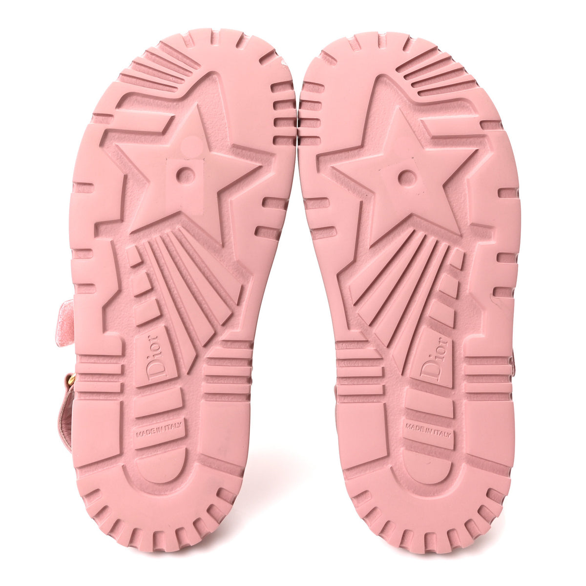 Lambskin Dioract Sandals 39.5 Pink