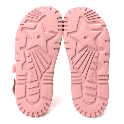 Christian Dior Lambskin Dioract Sandals 39.5 Pink 6 of 9