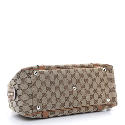 Gucci Monogram GG Twins Boston Brown 4 of 9