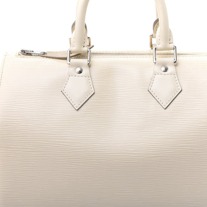 Louis Vuitton Epi Speedy 30 Ivory 6 of 11