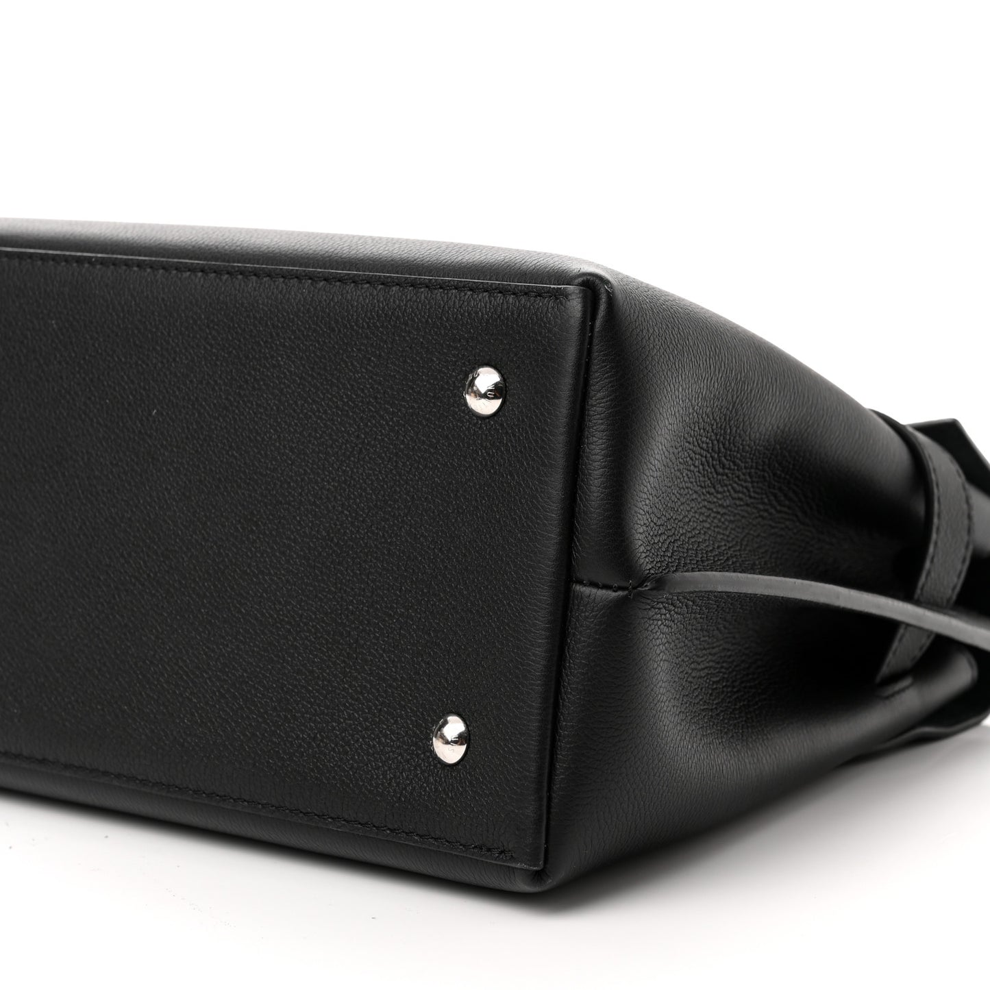 Soft Calfskin Lockme Ever MM Black