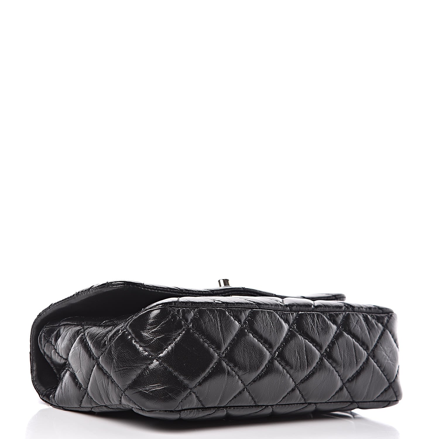Chanel Shiny Lambskin Quilted Small Montcoco Flap Black 4 of 11
