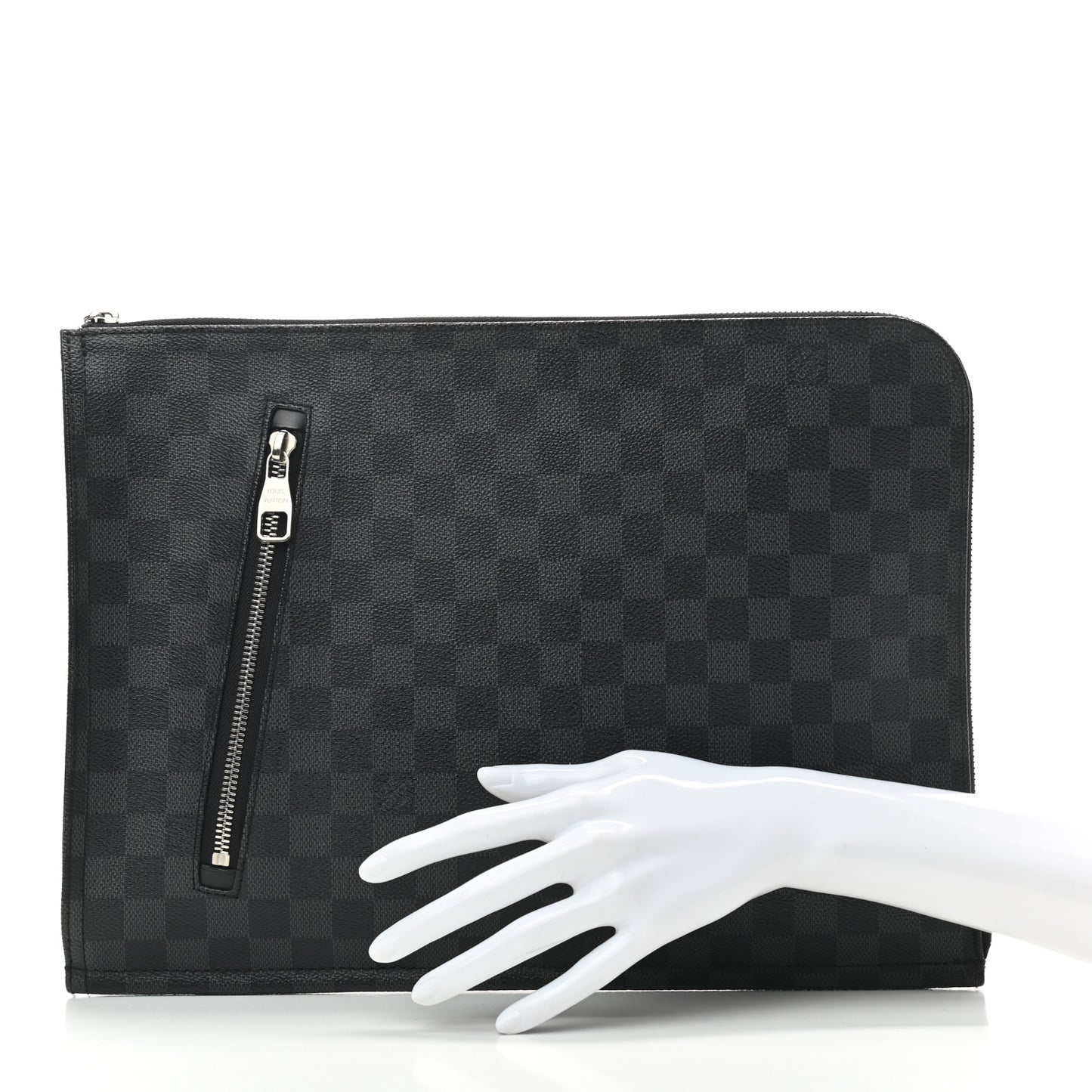 Damier Graphite Poche Documents Holder