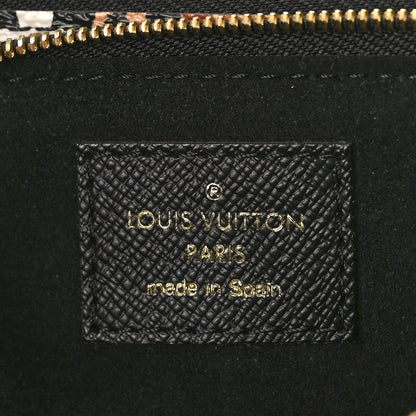 Louis Vuitton Monogram Giant Jungle Pochette Double Zip Black 6 of 8
