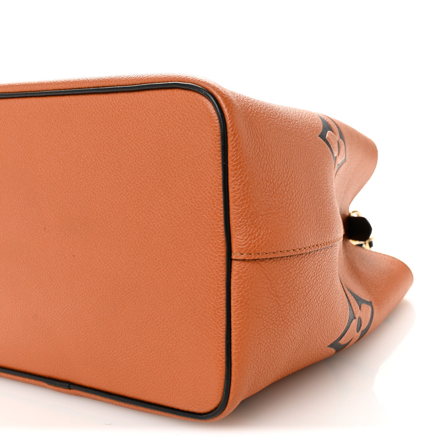 Louis Vuitton Empreinte Monogram Giant Crafty Neonoe MM Caramel Black 12 of 13
