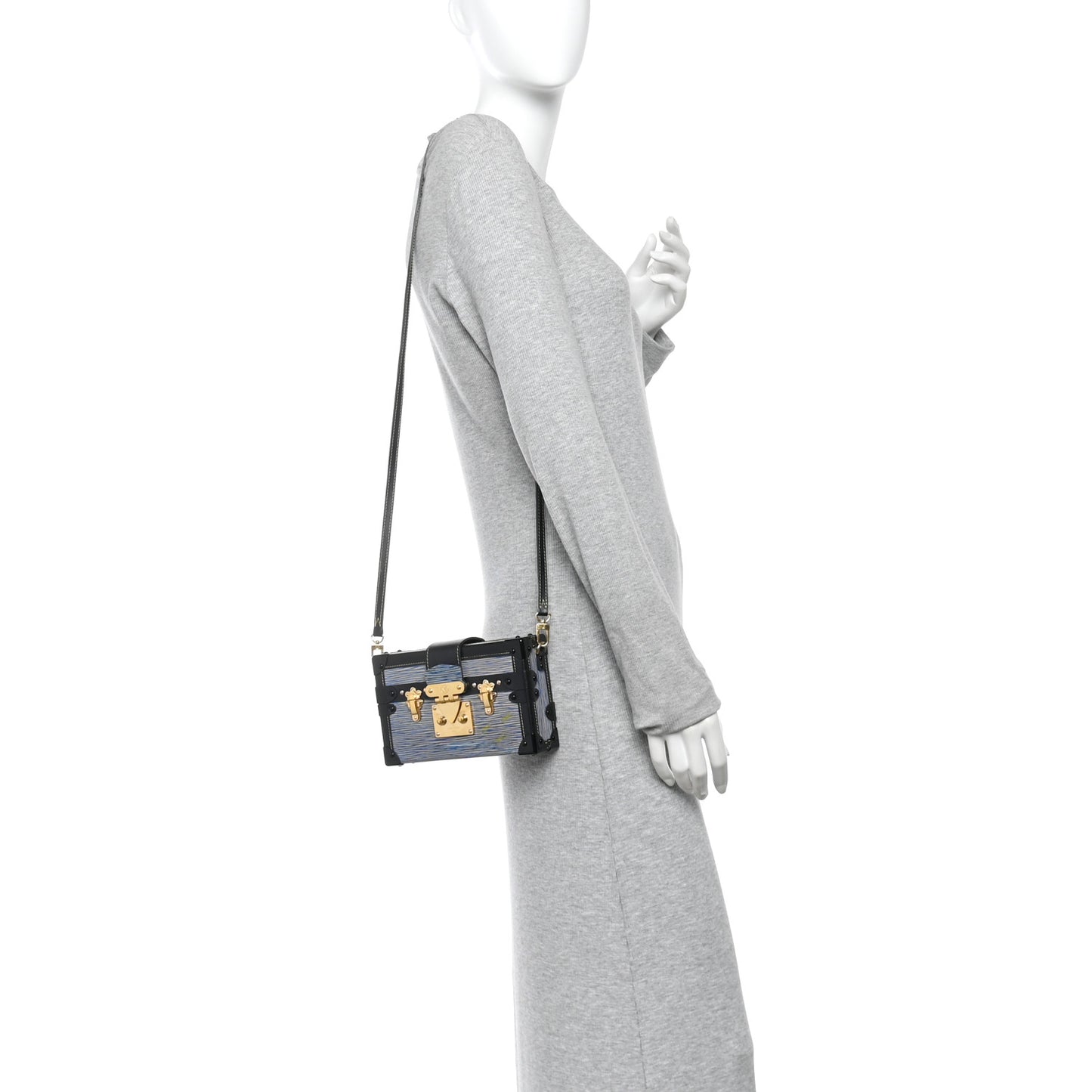 Epi Petite Malle Denim Light