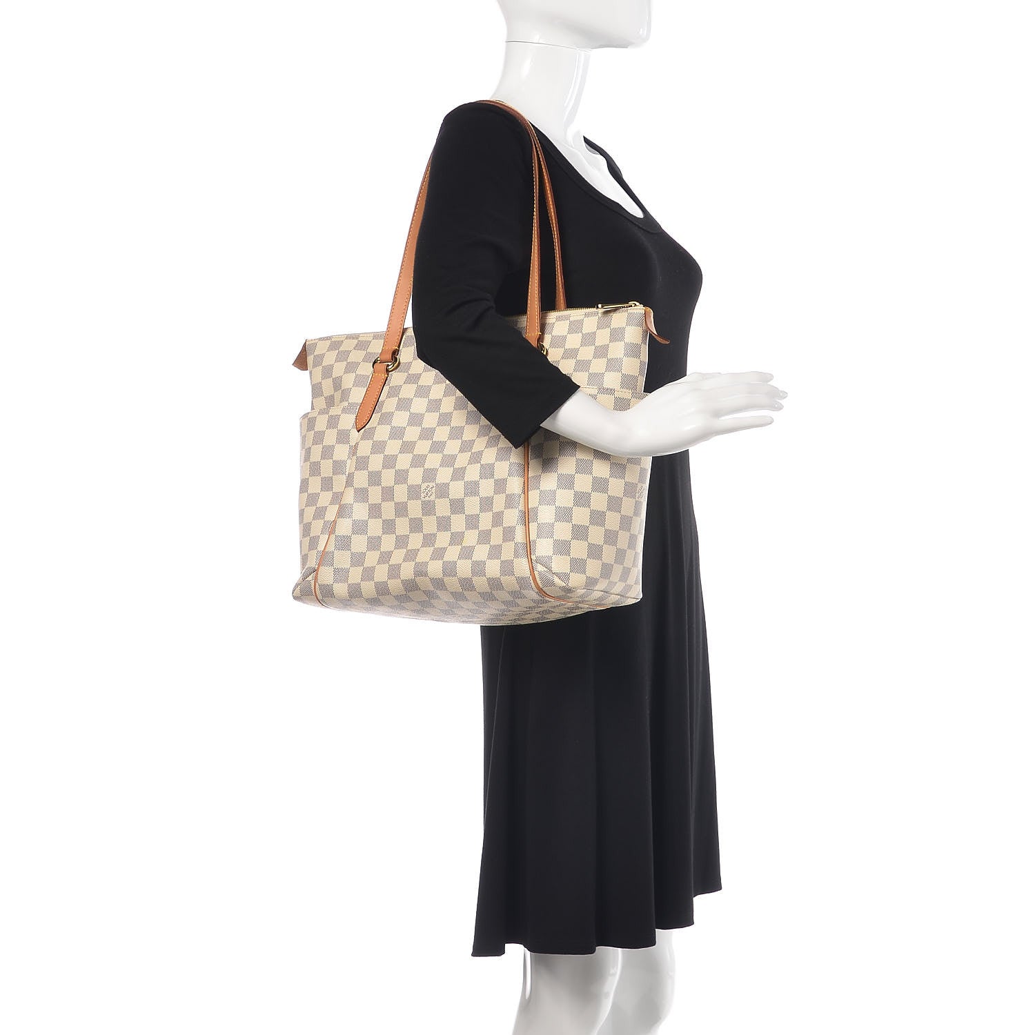 Louis Vuitton Damier Azur Totally MM 2 of 13