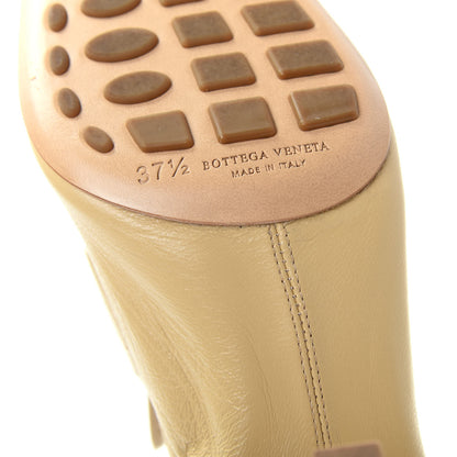 Bottega Veneta Crushed Nappa Madame 90mm Pumps 37.5 Cane Sugar 9 of 9