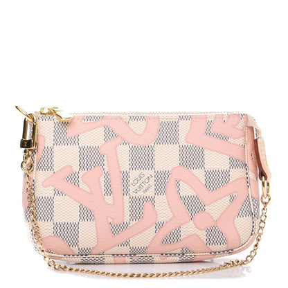 Louis Vuitton Damier Azur Tahitienne Mini Pochette Accessories 1 of 7