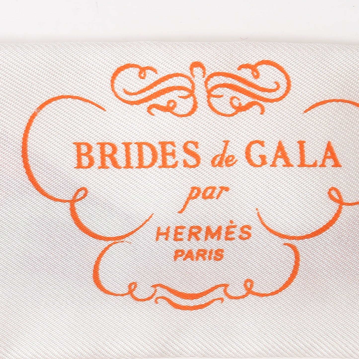 Silk Brides De Gala Twilly Blanc Orange Rouge