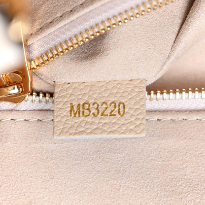 Louis Vuitton Empreinte Monogram Giant By The Pool Onthego MM Cream Saffron 9 of 11
