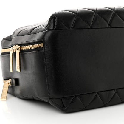 Chanel Lambskin Quilted Large Trendy CC Bowling Bag Black 10 of 13