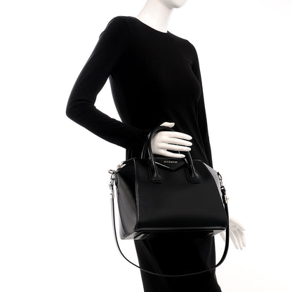 Givenchy Shiny Lord Calfskin Small Antigona Black 3 of 7